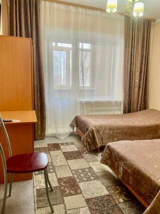 Гостиница Айхал Нерюнгри Бюджетный двухместный номер с 2 отдельными кроватями-8